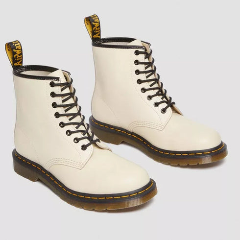 Dr Martens 1460 Smooth Parchment Beige 8 up Leather Boot LAST ONE
